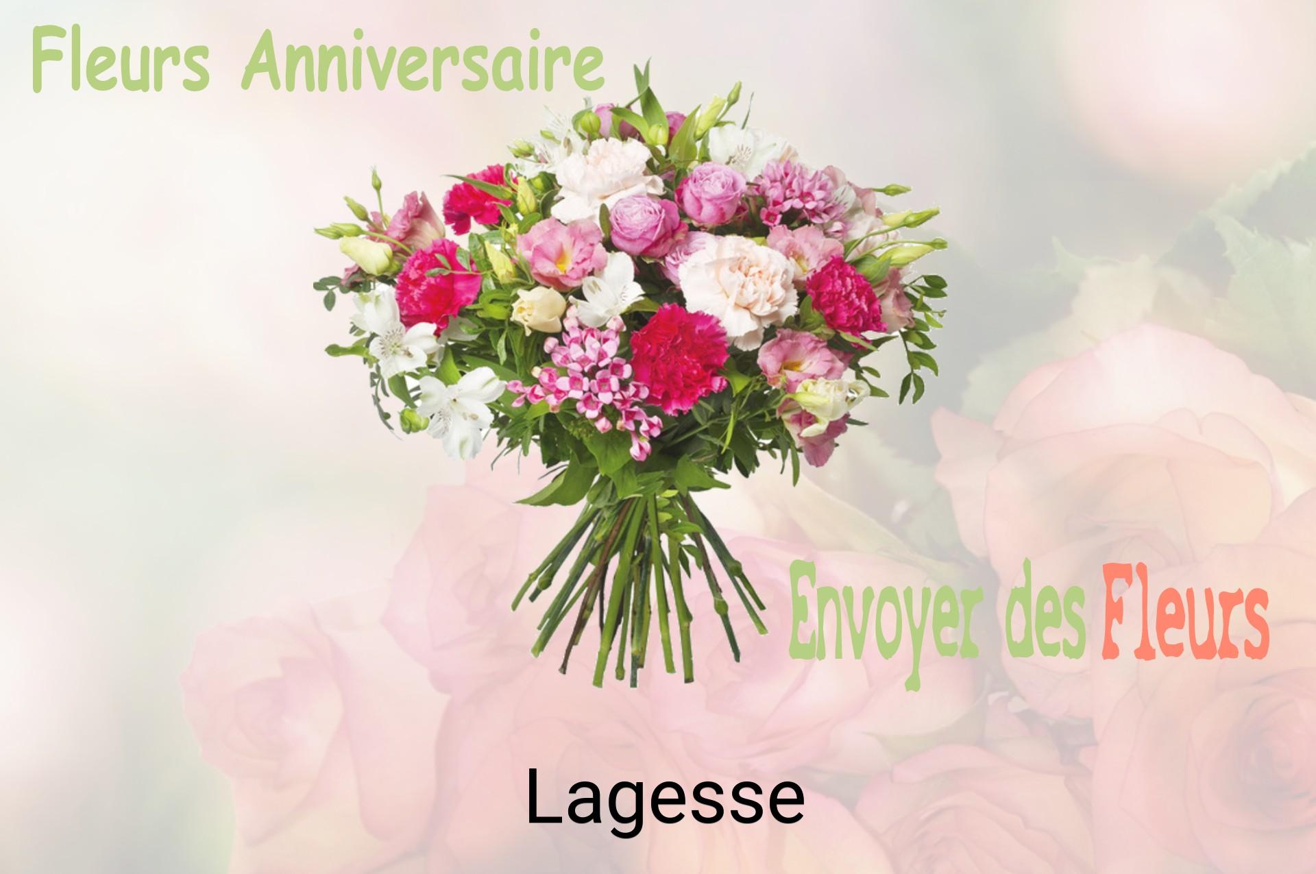 Bouquet de fleurs d’anniversaire livré à Lagesse