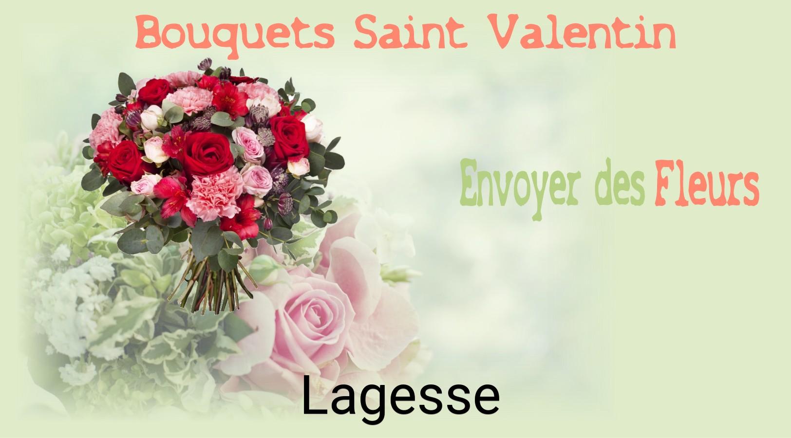 Roses de Saint-Valentin livrées à Lagesse
